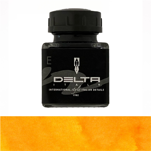 Delta Ink Colors - Inchiostro Stilografico - 05 Giallo Tufo 25ml