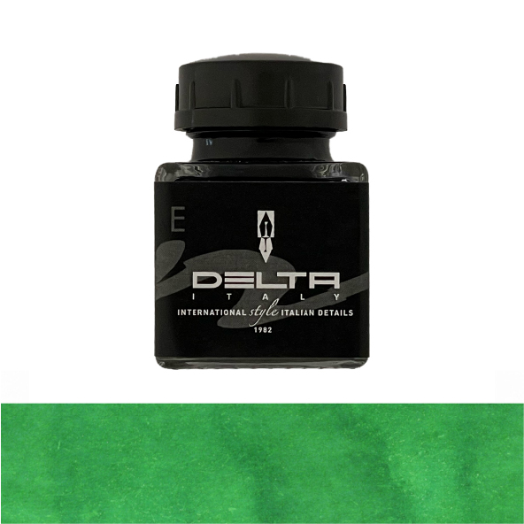 Delta Ink Colors - Fountain Pen Ink - 06 Verde Capodimonte 0.9 Oz