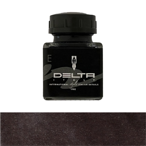 Delta Ink Colors - Inchiostro Stilografico - 08 Nero Vesuvio 25ml