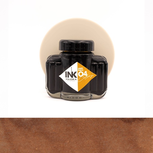Maiora Ink Colors - Fountain Pen Ink - 04 Seppia Flegrea  2,3 Oz